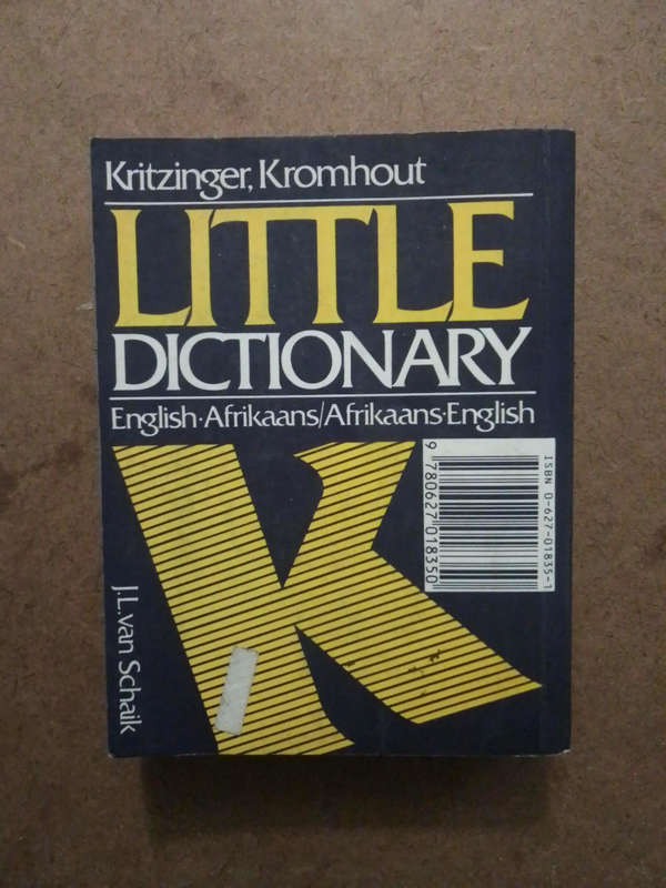 Klein Woordeboek - Afrikaans / Engels - English/ Afrikaans