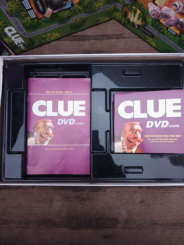 Clue DVD game ( Boardgame )