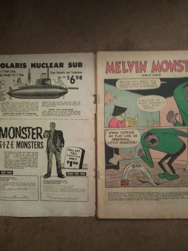 Melvin Monster, #4 July 1966 comic