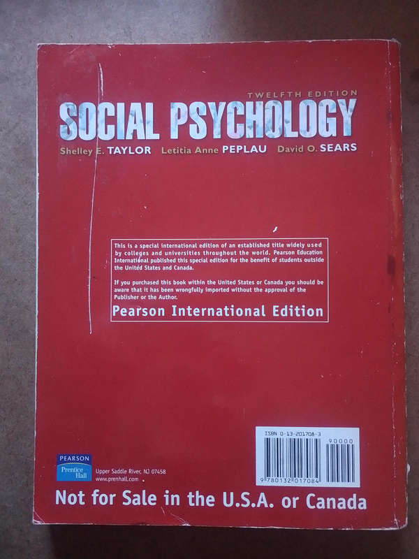 Social Psychology