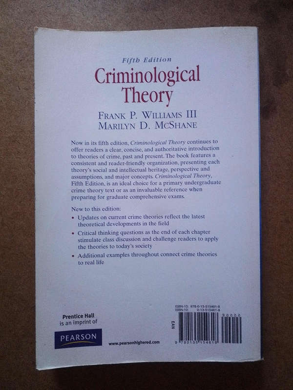 Criminological Theory