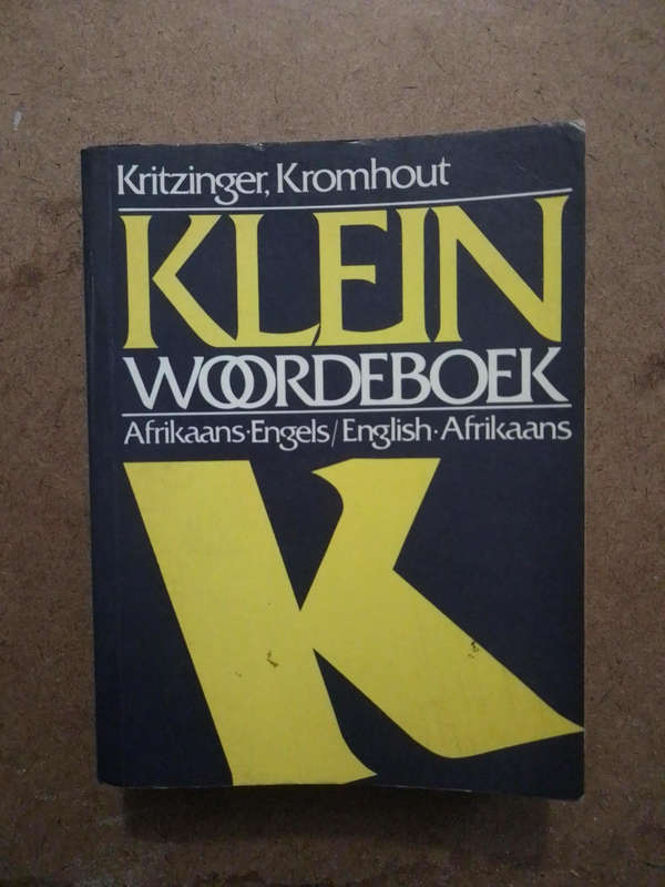 Klein Woordeboek - Afrikaans / Engels - English/ Afrikaans