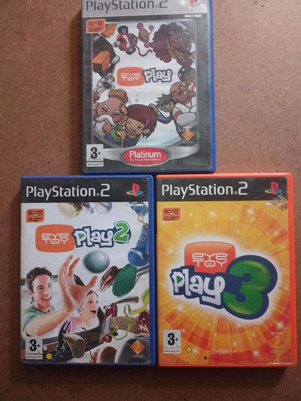 Eye Toy Play 1,2&3