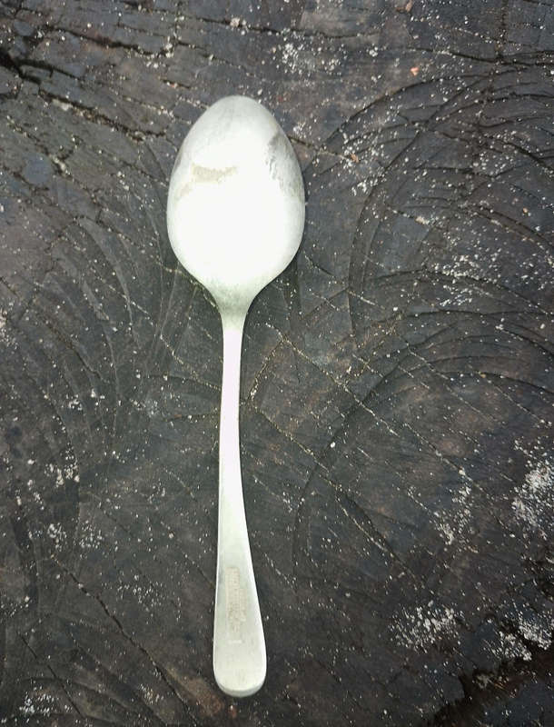 Nickel silver spoon