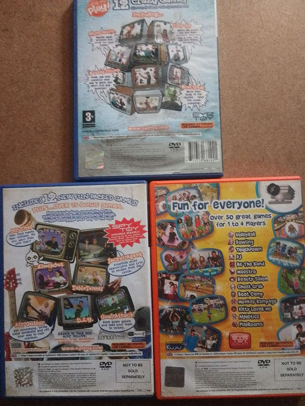 Eye Toy Play 1,2&3