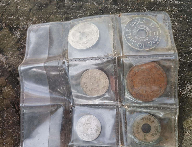 Vintage coins
