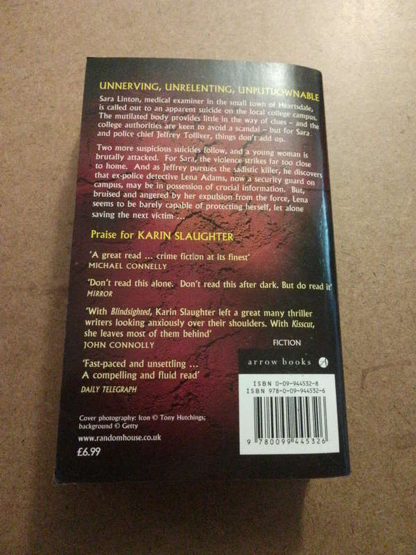 Karin Slaughter - a faint cold fear