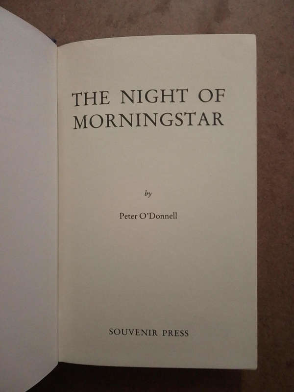 the Night of Morningstar - PETER O'DONNELL