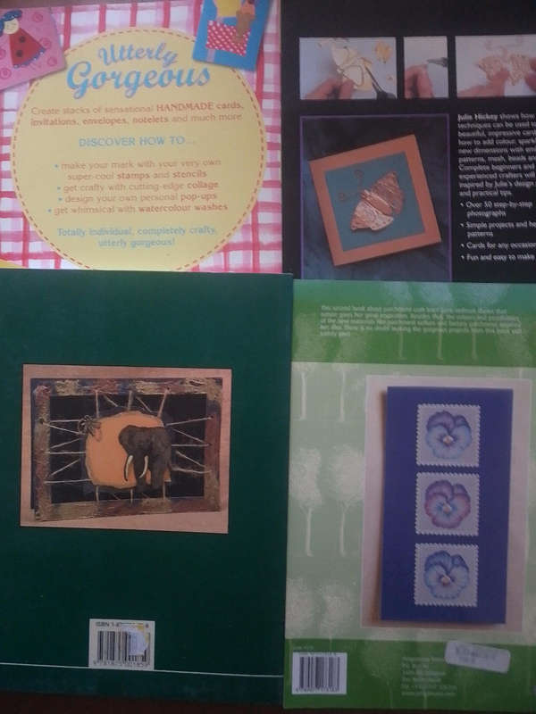 4× Card Making Books