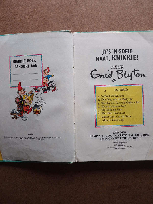 Enid Blyton - Jy's ñ goeie maat Knikkie!
