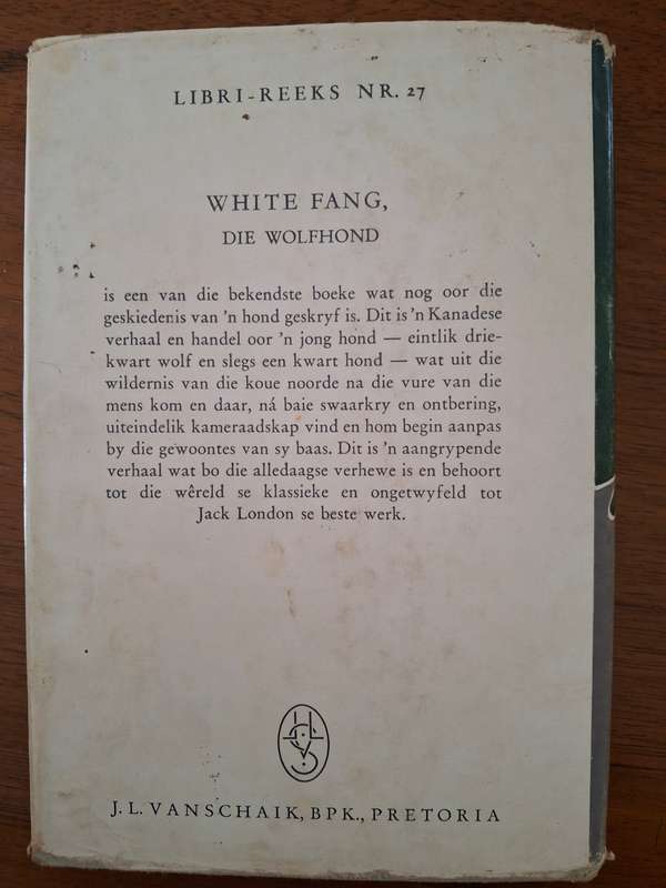 White Fang Die Wolfhond