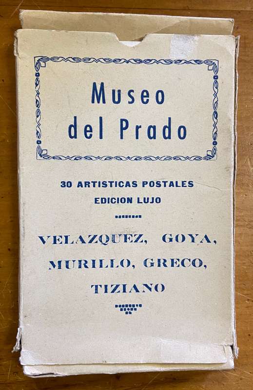 POSTCARDS x 30 POST CARDS MUSEO del PRADO EDICION LUJO - VELAZQUEZ, GOYA, GRECO. TIZIANO, MURILLO.