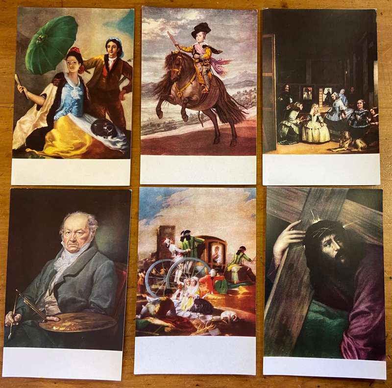 POSTCARDS x 30 POST CARDS MUSEO del PRADO EDICION LUJO - VELAZQUEZ, GOYA, GRECO. TIZIANO, MURILLO.