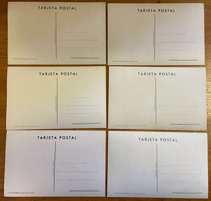POSTCARDS x 30 POST CARDS MUSEO del PRADO EDICION LUJO - VELAZQUEZ, GOYA, GRECO. TIZIANO, MURILLO.