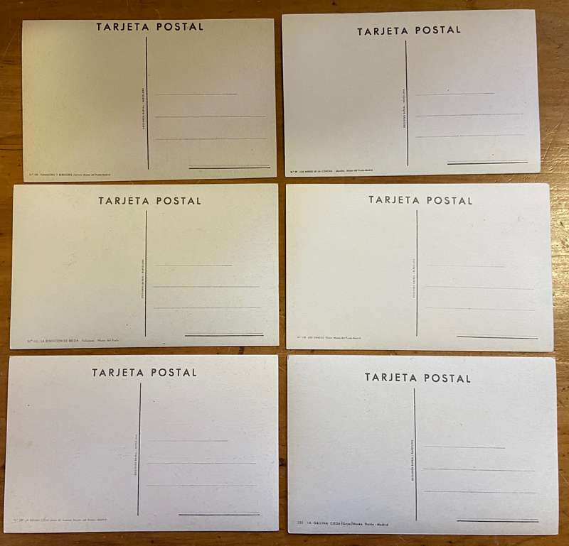 POSTCARDS x 30 POST CARDS MUSEO del PRADO EDICION LUJO - VELAZQUEZ, GOYA, GRECO. TIZIANO, MURILLO.