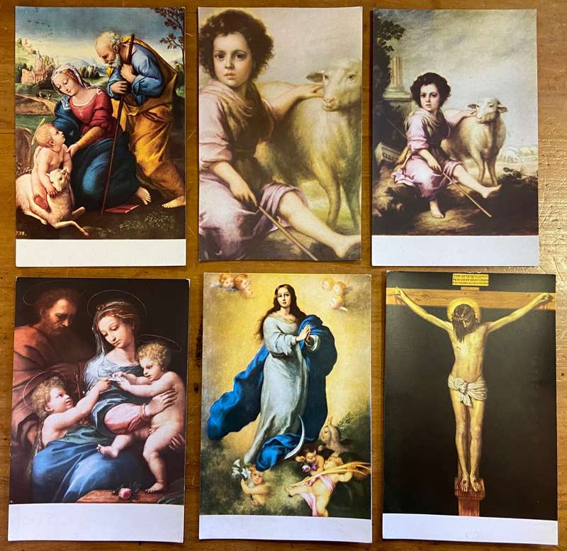 POSTCARDS x 30 POST CARDS MUSEO del PRADO EDICION LUJO - VELAZQUEZ, GOYA, GRECO. TIZIANO, MURILLO.