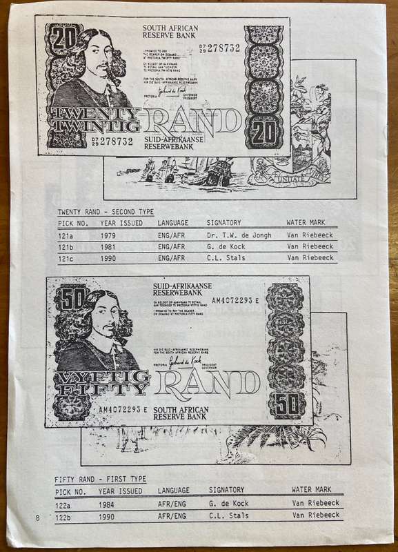 NUMIS AFRICANA - GOOD HOPE COINS - Cape Town - 1991 CATALOGUE No. 12 - 38 pages.