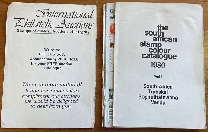 THE SOUTH AFRICAN STAMP COLOUR CATALOGUE 1980 4th EDITION SACC + SA Coins last pages!