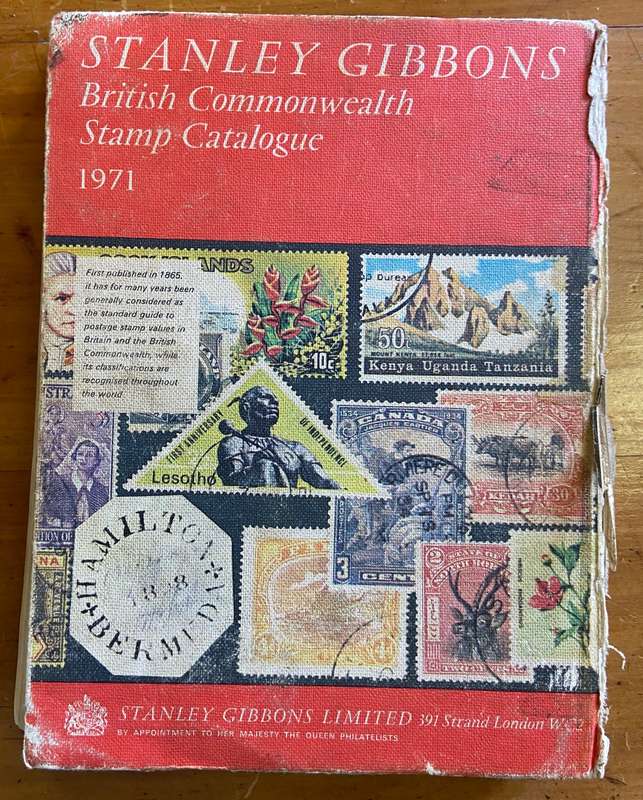 Stanley Gibbons British Commonwealth Stamp Catalogue 1971 - 694 pages