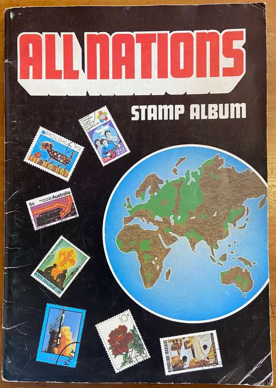 All Nations Stamp Album - Collection Builder - 80 pages