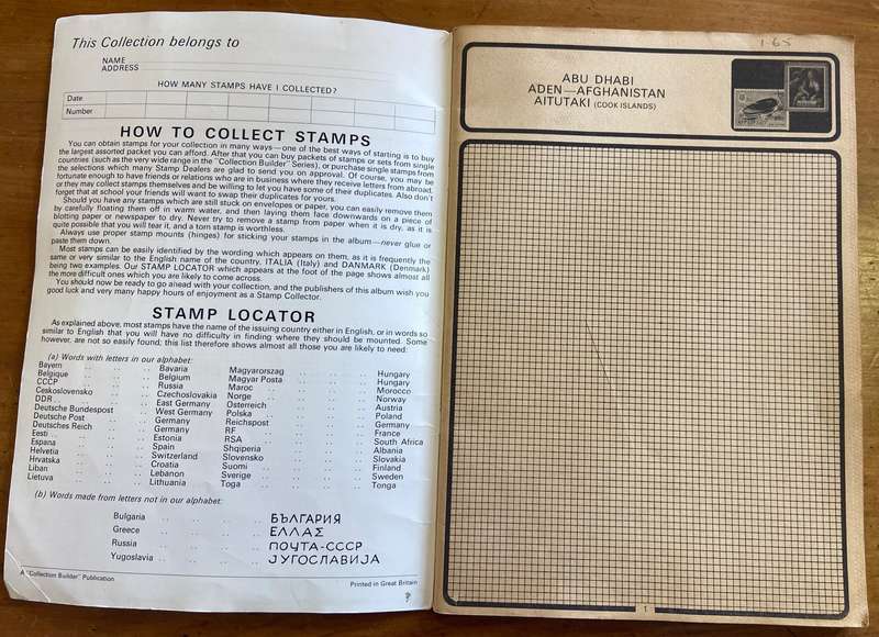 All Nations Stamp Album - Collection Builder - 80 pages