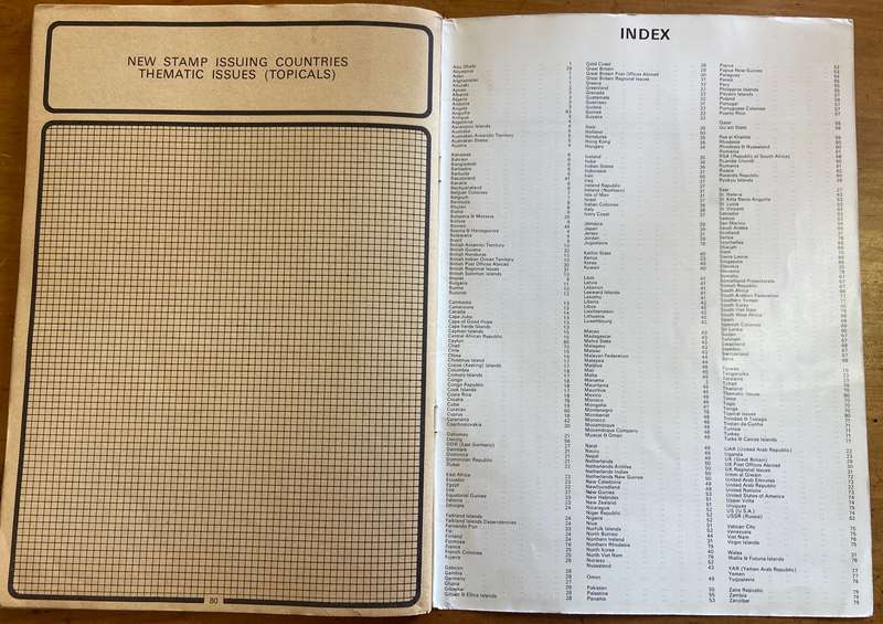 All Nations Stamp Album - Collection Builder - 80 pages