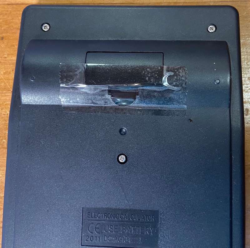 CALCULATOR ELECTRONIC GASDA DS-800A-2 - 8 DIGIT - Good working condition + NEW BATTERIES INCLUDED.