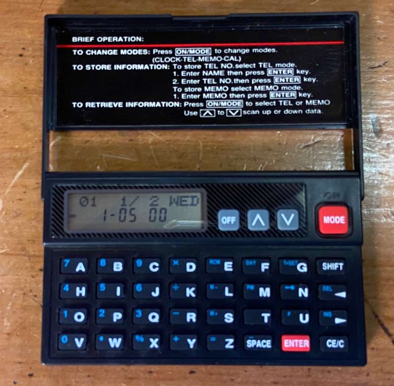 CALCULATOR ELECTRONIC & DIARY DAY DATE YEAR + MORE!!!! - MADE IN CHINA  + NEW BATTERIES INCLUDED.