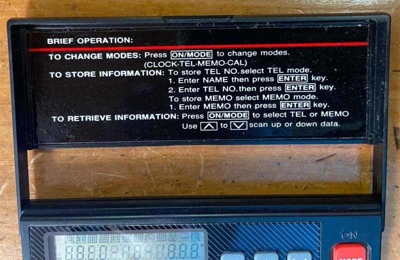 CALCULATOR ELECTRONIC & DIARY DAY DATE YEAR + MORE!!!! - MADE IN CHINA  + NEW BATTERIES INCLUDED.