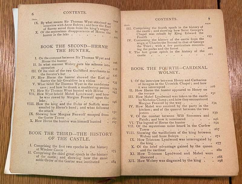 WINDSOR CASTLE by W. HARRISON AINSWORTH - COLLINS CLEAR-TYPE PRESS ANNE BOLEYN - JANE SEYMOUR