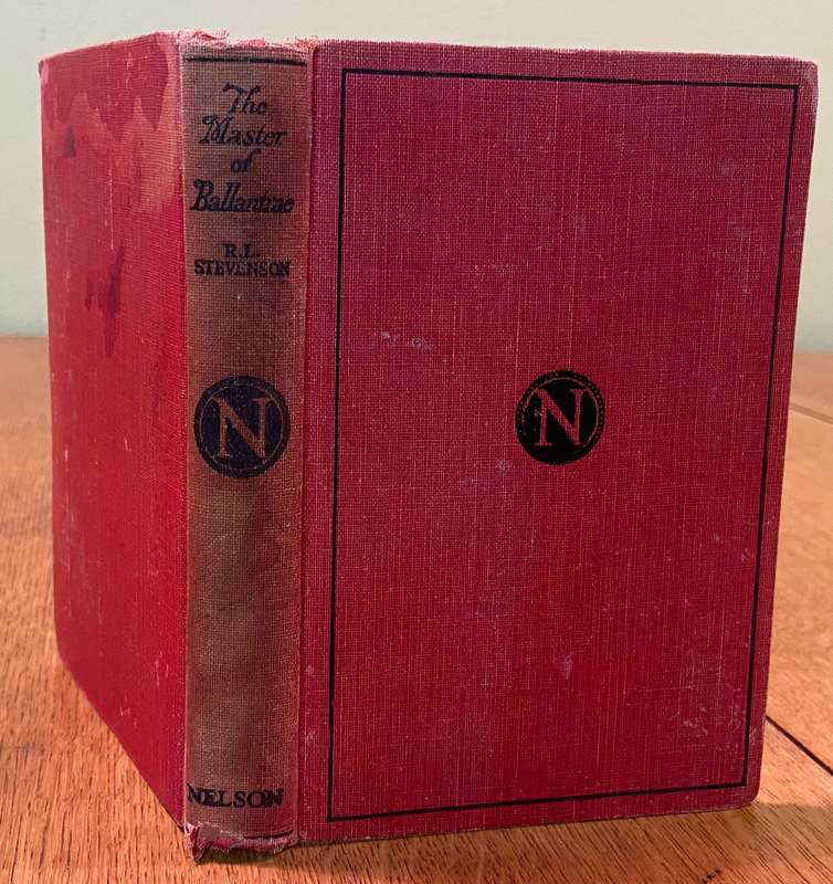 THE MASTER OF BALLANTRAE - A WINTER'S TALE by ROBERT LOUIS STEVENSON - T. NELSON & SONS