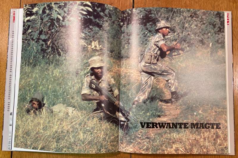 DIE SUID-AFRIKAANSE KRYGSMAG -1985 - (SOUTH AFRICAN WAR MACHINE) - BORDER WAR -Helmoed-Romer Heitman
