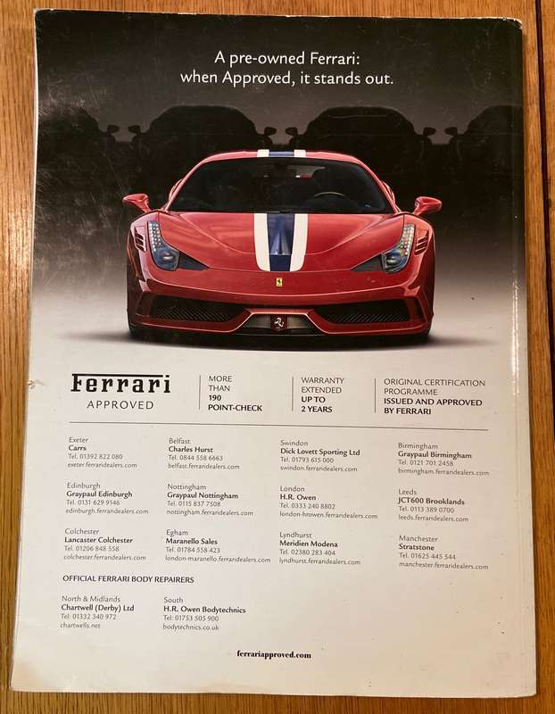 CLASSIC & SPORTS CAR - MAGAZINE - 70th ANNIVERSARY SPECIAL - UNIQUE ALL FERRARI ISSUE - 2017.