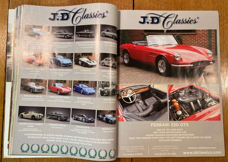 CLASSIC & SPORTS CAR - MAGAZINE - 70th ANNIVERSARY SPECIAL - UNIQUE ALL FERRARI ISSUE - 2017.