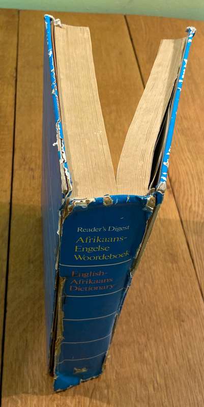 AFRIKAANS - ENGELSE - WOORDEBOEK - ENGLISH - AFRKAANS - DICTIONARY - READER'S DIGEST - 1984/7.
