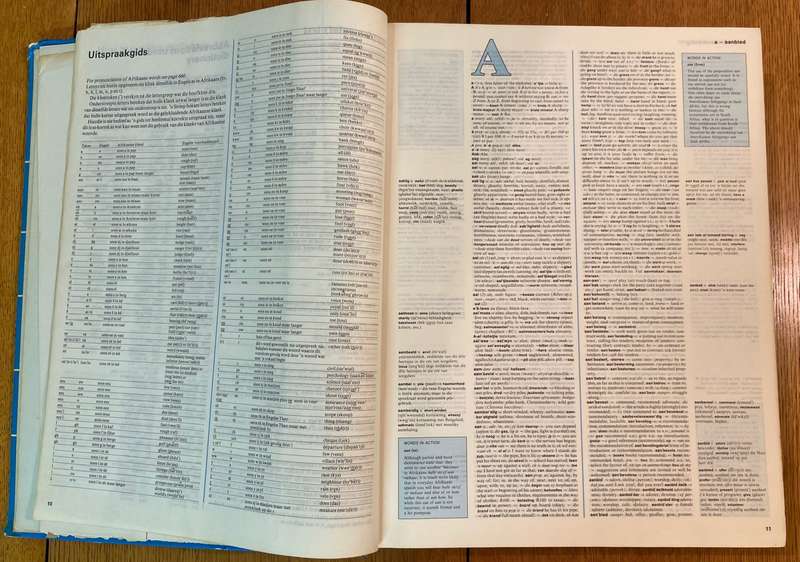 AFRIKAANS - ENGELSE - WOORDEBOEK - ENGLISH - AFRKAANS - DICTIONARY - READER'S DIGEST - 1984/7.