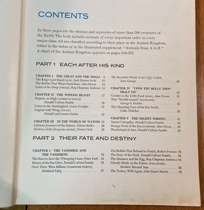 MARVELS AND MYSTERIES OF OUR ANIMAL WORLD - READER'S DIGEST - 1964 - CORONET BOOKS