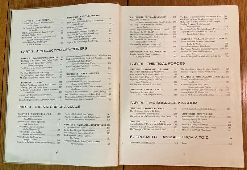 MARVELS AND MYSTERIES OF OUR ANIMAL WORLD - READER'S DIGEST - 1964 - CORONET BOOKS