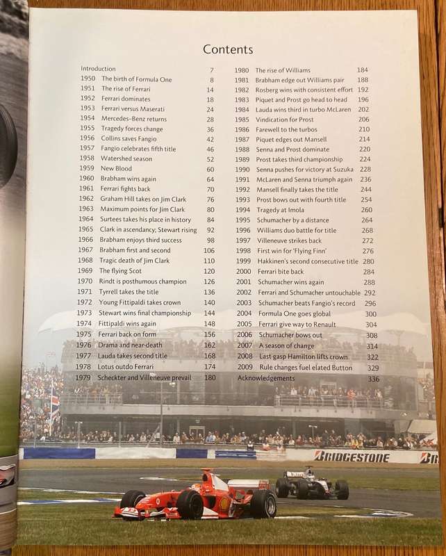 FORMULA ONE - THE COMPLETE STORY - CLASSIC, RARE & UNSEEN - 60 YEARS OF F1 ANNIVERSARY EDITION.