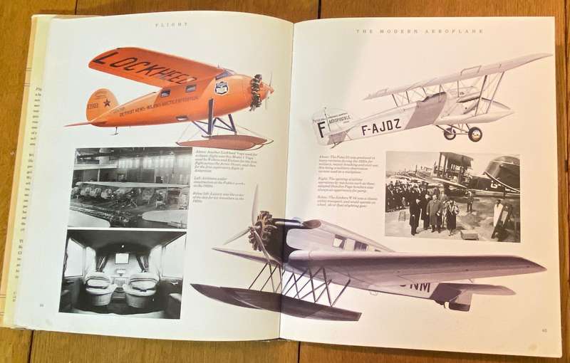 FLIGHT - THE HISTORY OF AVIATION - JOHN BATCHELOR - CHRIS CHANT - 1st EDITION 1991 - AEROPLANES.....