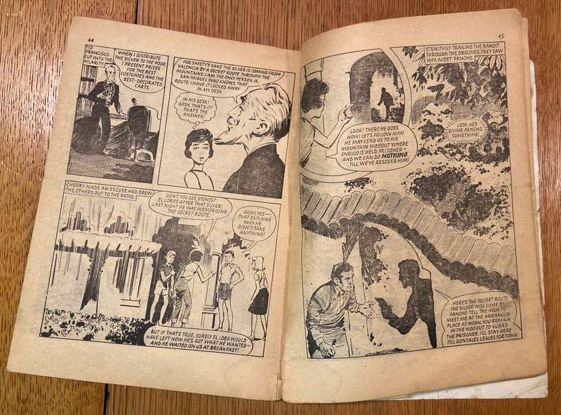 A FLEETWAY LIBRARY - No. 216 - SCHOOLGIRLS PICTURE LIBRARY - THE ROLLING STONES IN SPAIN