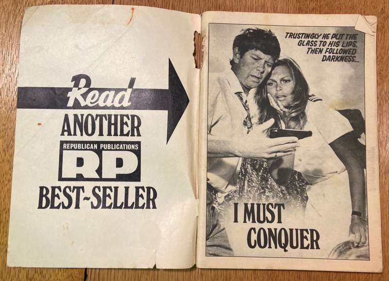 LOUISE - I MUST CONQUER - No. 44 - REPUBLICAN Publications - Natal - COMIC PHOTO STORY