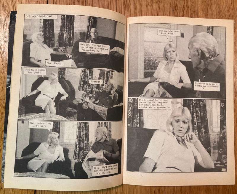 Dr. CONRAD BRAND - No. 304 - 'N MEISIE SO TOEGEWYD - PHOTO COMIC STORY - FOTO VERHAAL