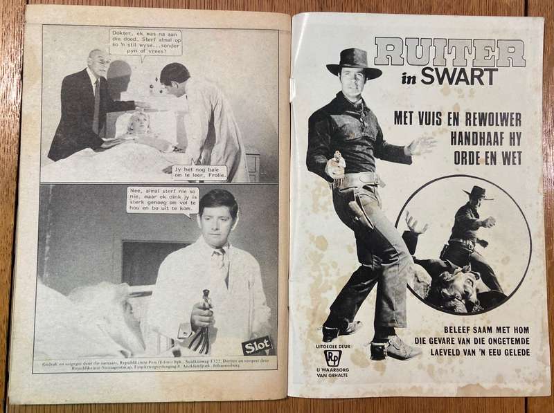Dr. CONRAD BRAND - No. 304 - 'N MEISIE SO TOEGEWYD - PHOTO COMIC STORY - FOTO VERHAAL