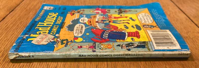 MAD HOUSE COMICS DIGEST MAGAZINE - No. 6 - FULL COLOUR.