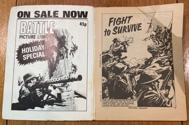 WAR PICTURE LIBRARY COMIC HOLIDAY SPECIAL - 192 pages!