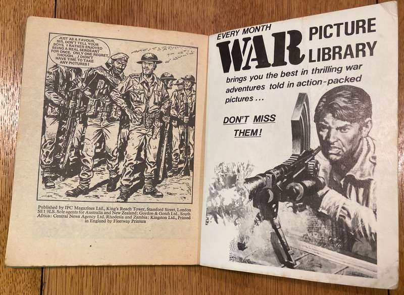 WAR PICTURE LIBRARY COMIC HOLIDAY SPECIAL - 192 pages!