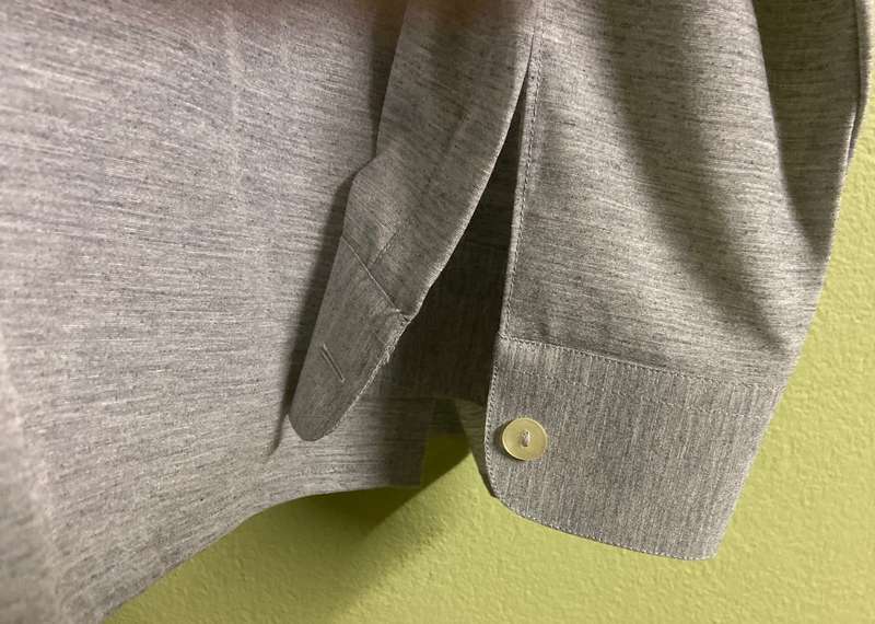 SHIRT - GREY - SMART CASUAL - FORMAL - LONG SLEEVE ITALIAN DESIGNER - ITALY - CRIVER - BRAND NEW!
