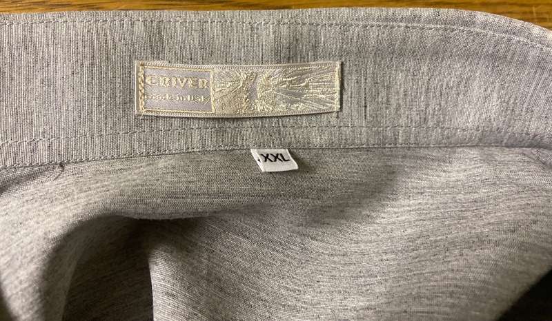 SHIRT - GREY - SMART CASUAL - FORMAL - LONG SLEEVE ITALIAN DESIGNER - ITALY - CRIVER - BRAND NEW!