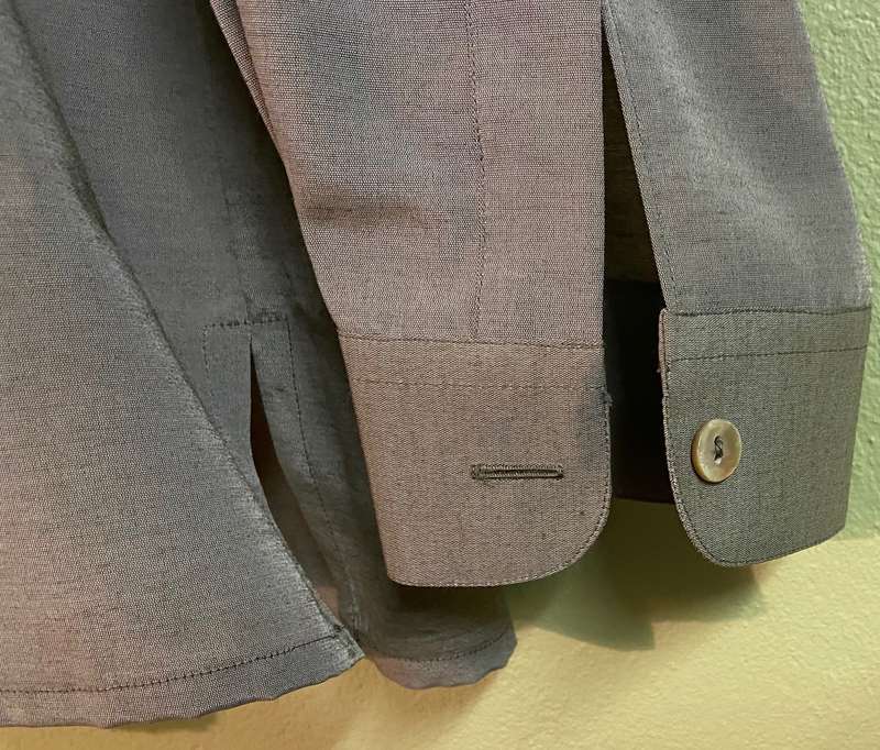 SHIRT - GREY GREEN - SMART CASUAL - FORMAL - LONG SLEEVE ITALIAN DESIGNER - ITALY CRIVER BRAND NEW!
